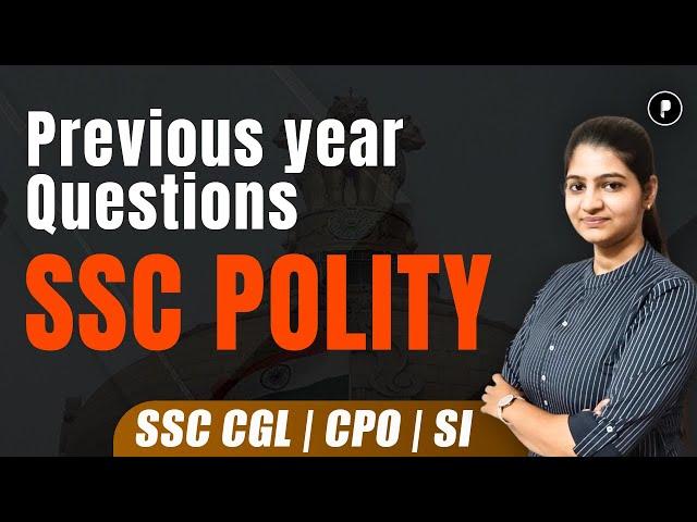 SSC Previous Year Question of Polity | SSC PYQs | Polity #ssc  #parcham