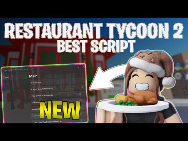 *NEW* Restaurant Tycoon 2 Script (PASTEBIN 2025) (INSTANT COOK, AUTO FARM)