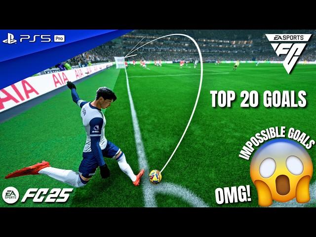 FC 25 - TOP 20 GOALS #4 | PS5 Pro [4K60]