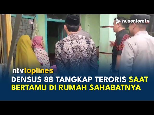 Detik-detik Densus 88 Gerebek Teroris di Tasikmalaya | NTV TOPLINES