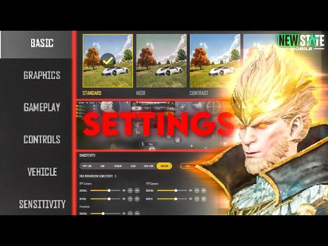 ApeGod’s Settings In NEW STATE MOBILE