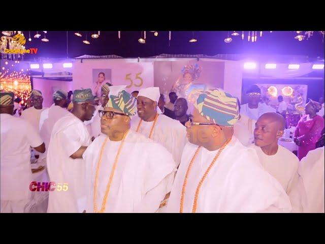 QUEEN NAOMI, OBA ELEGUSHI, GBENGA DANIEL, OBA ONIRU & OTHER DIGNITARIES AT BUKOLA FALEKE'S BIRTHDAY