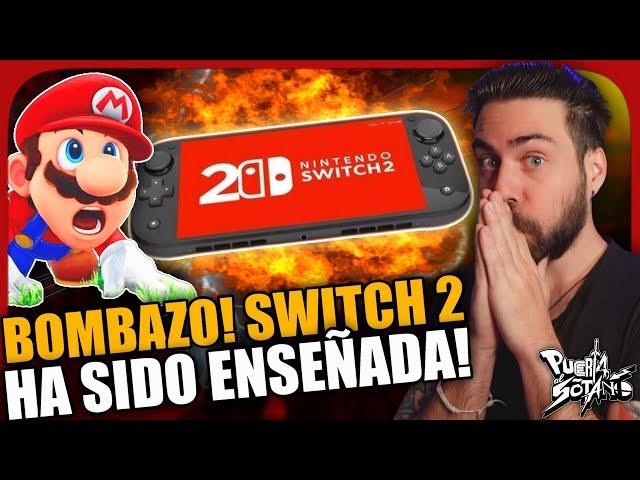 BOMBAZO! NINTENDO SWITCH 2 ha sido MOSTRADA! Todos los detalles que HAN COMPARTIDO!