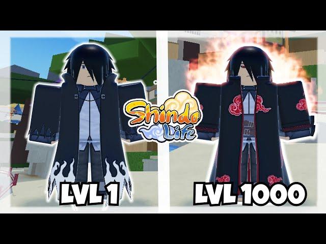 Noob To Pro Using 0.1% Sasuke Uchiha Spec In Shindo Life 1 - 1000