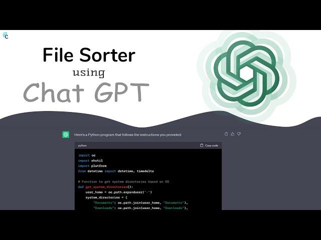 Automate tasks using Chat GPT & Python Script