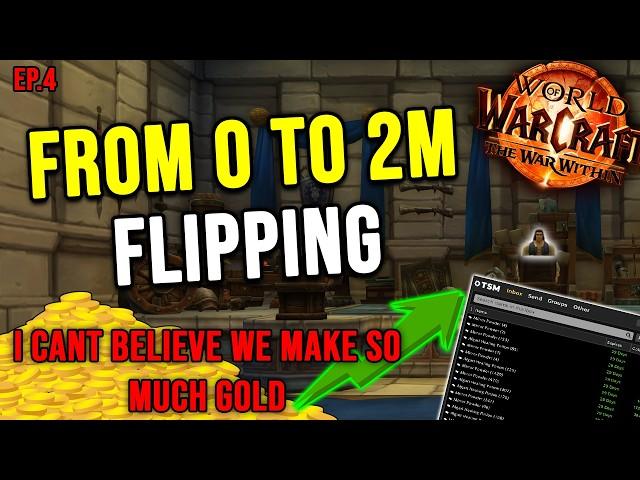 Flipping 0-2M GOLD on the Auction House in TWW | ep.4