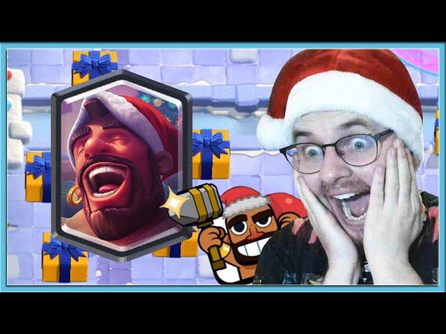  SANTA HOG RIDER OR SUPER HOG! BEST DECK FOR NEW SANTA HOG RIDER CHALLENGE / Clash Royale