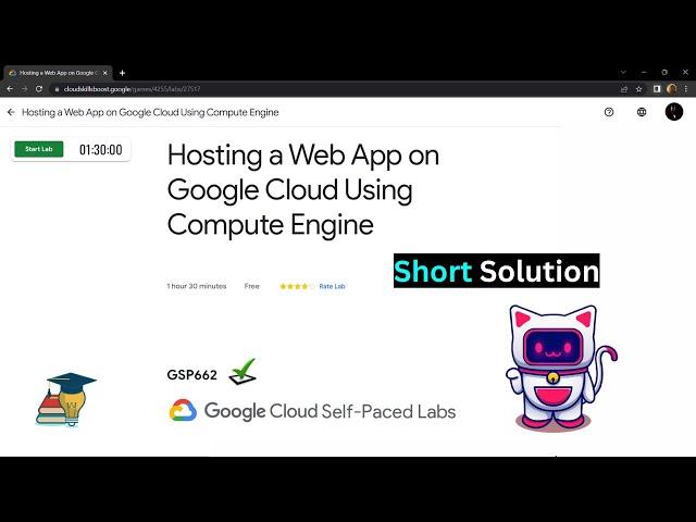 Hosting a Web App on Google Cloud Using Compute Engine || [GSP662] || Solution