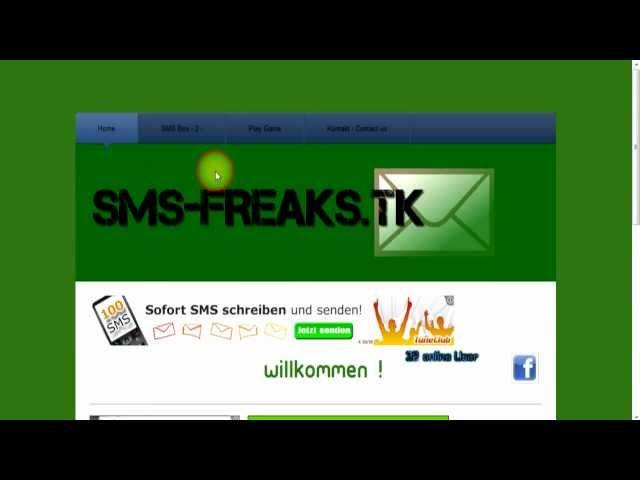 Kostenlose SMS 'Weltweit!'- Free SMS (Erklärung) FreaksOnAir.tk