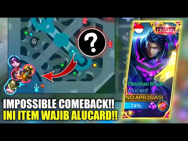 IMPOSSIBLE COMEBACK! ITEM WAJIB LATE GAME! INI BUILD ALUCARD TERSAKIT 2021