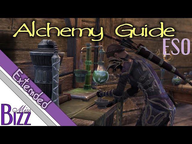 ESO Alchemy Guide - Poison Making, Potion Making in Elder Scrolls Online Alchemy - Extended