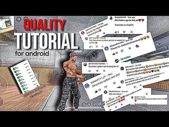 High Quality Tutorial For Android [freefire ]