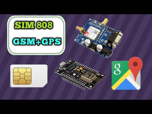 Sim808 GPS and GSM Module- create URL of Google map and send through SMS