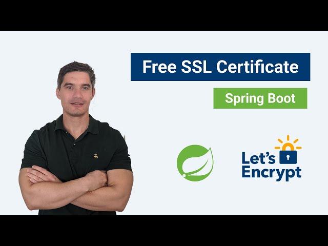 Spring Boot: Install a free SSL certificate from Let's Encrypt