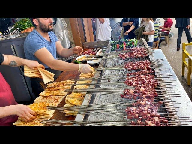 Kebab King! - 4000 Pieces Kebab Sales Per Day! - Amazing Turkish Street Food