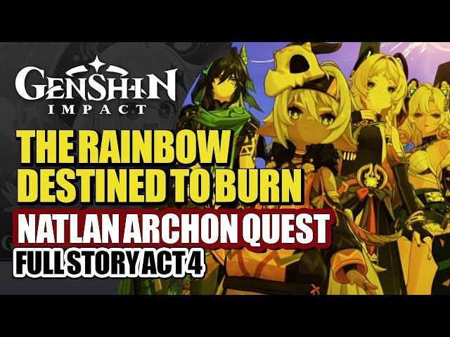 Natlan Archon Quest Act 4 Full Story HD | United As One, War Against The Abyss | Genshin Impact 5.1