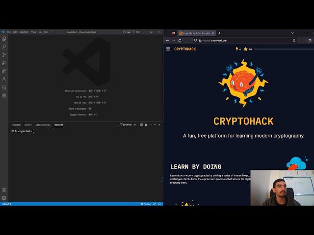 motarek | Live | Practicing cryptography ctf on CRYPTOHACK