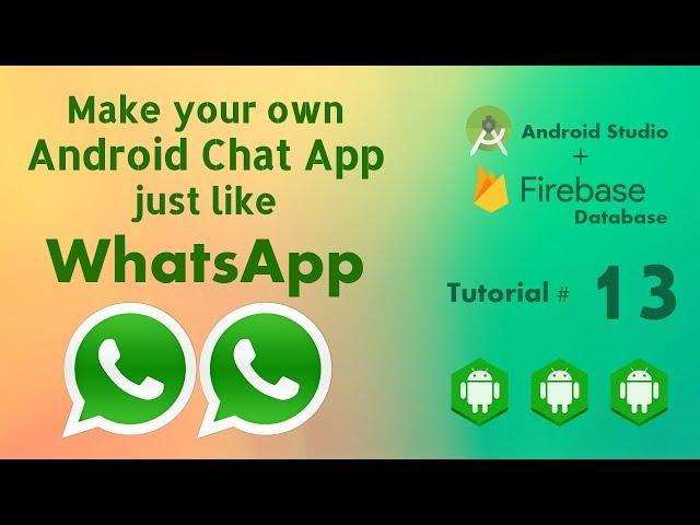 Android Whatsapp Clone Tutorial 13 - Settings Activity - Android Group Chat App using Firebase