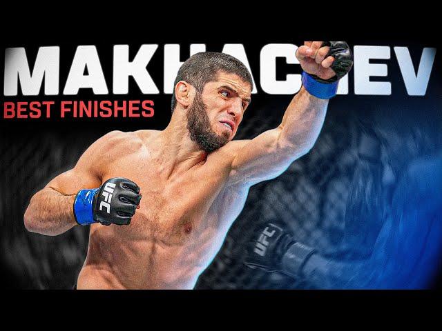 Give Me Brock Lesnar!  | Islam Makhachev's Best Finishes | UFC 302