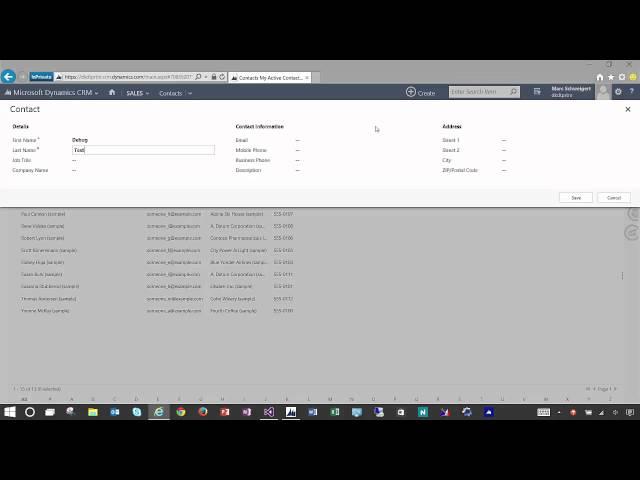 Debug CRM Online Plugins