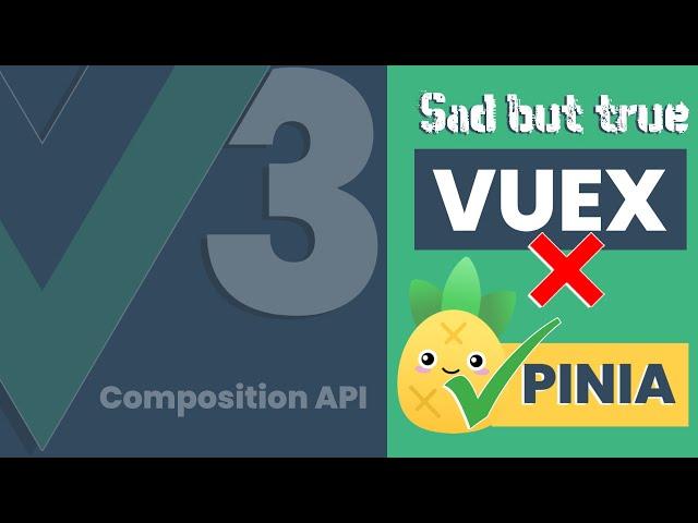 Use PINIA instead of VUEX | VUEX is deprecated in VUE 3