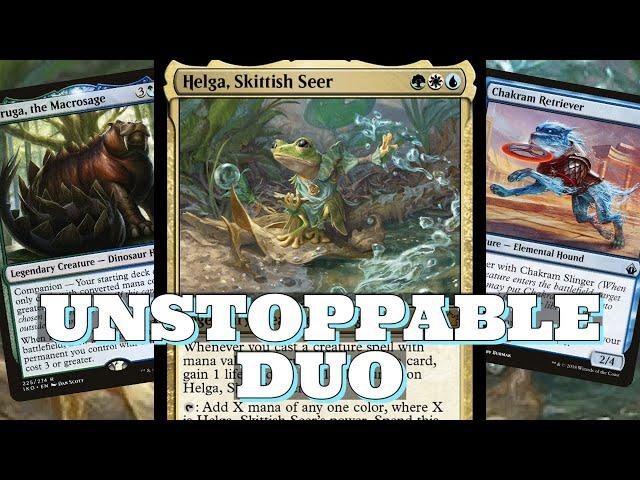 CATCH THEM BY SURPRISE WITH THIS COMPANION DECK | Helga, skittish seer deck tech