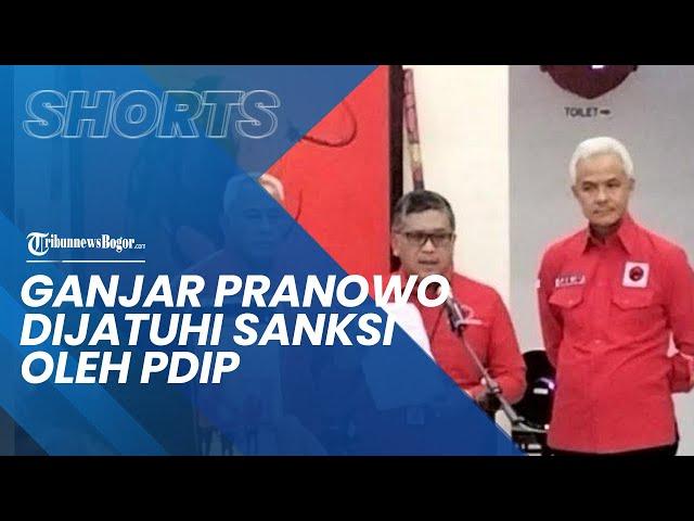 DPP PDIP Jatuhkan Sanksi ke Ganjar Pranowo Soal Pernyataan Siap Jadi Capres 2024: Tak Pandang Bulu