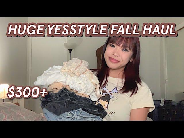 HUGE FALL DREAM WARDROBE HAUL (ft yesstyle!)