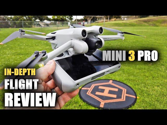 DJI MINI 3 PRO Flight Test Review IN DEPTH - Standard & EXTENDED Batteries - Fly More Kit PLUS