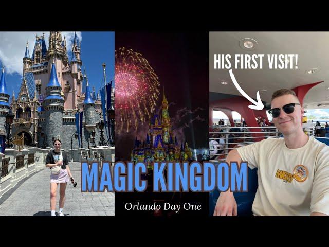 MAGIC KINGDOM! WALT DISNEY WORLD DAY ONE! First Time Visiting DISNEY WORLD!