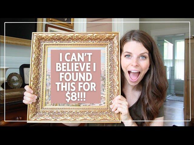 HOME DECOR THRIFT HAUL 2024 | finding pieces for my landing room makeover