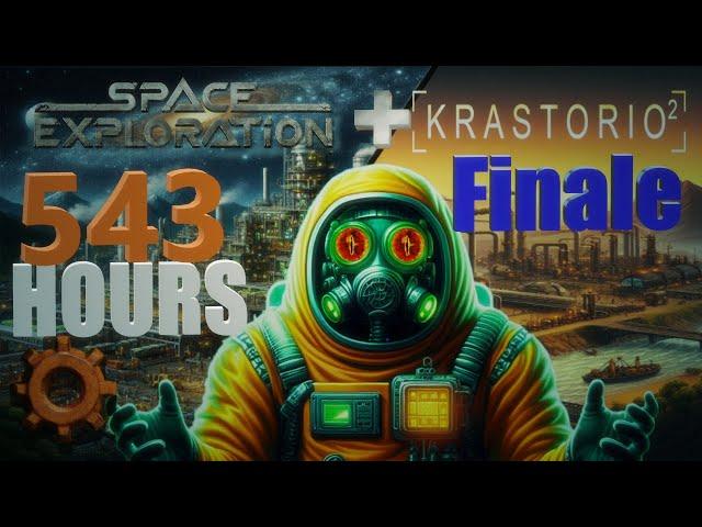 Race Against Time and Space Finale THE MOVIE (Factorio Space Exploration + Krastorio 2)