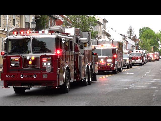 Kutztown Fire Company 2024 Double Housing Fire Truck Parade