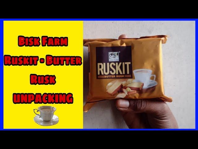 Bisk Farm Ruskit - Butter Rusk Unpacking || Teri aankhon mein Rashi ka dekh sakta Song #shorts