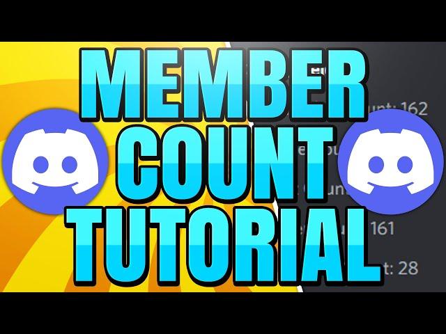 How to Setup Member Count Bot on Discord (Server Stats)