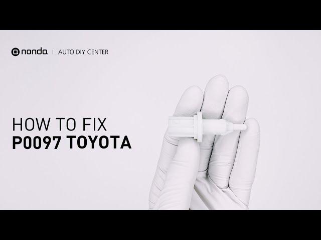 How to Fix TOYOTA P0097 Engine Code in 3 Minutes [2 DIY Methods / Only $7.64]