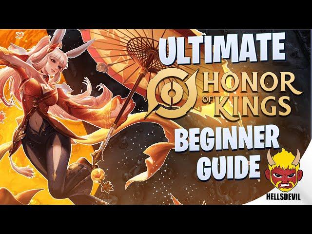 The ULTIMATE HONOR OF KINGS BEGINNER GUIDE - UI, Settings, Objectives, High Elo Tips & More!