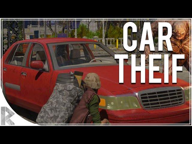 Stealing Bandits' Car! - Miscreated 13 (Let's Play Miscreated)