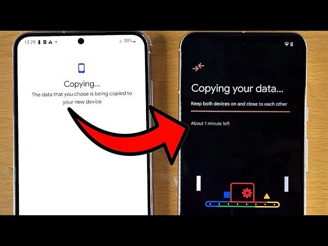 How To Transfer Data from Samsung to Google Pixel 8