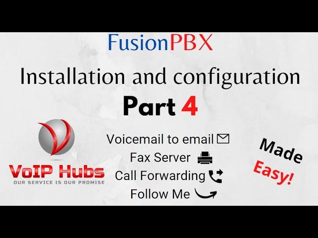 FusionPBX- Installation and configuration PART 4 (2022)