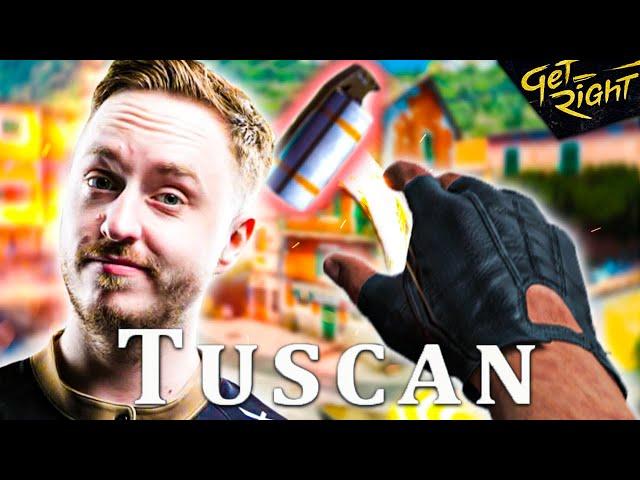 Reviewing CSGO's NEW Map, Tuscan! (Learning smoke lineups)