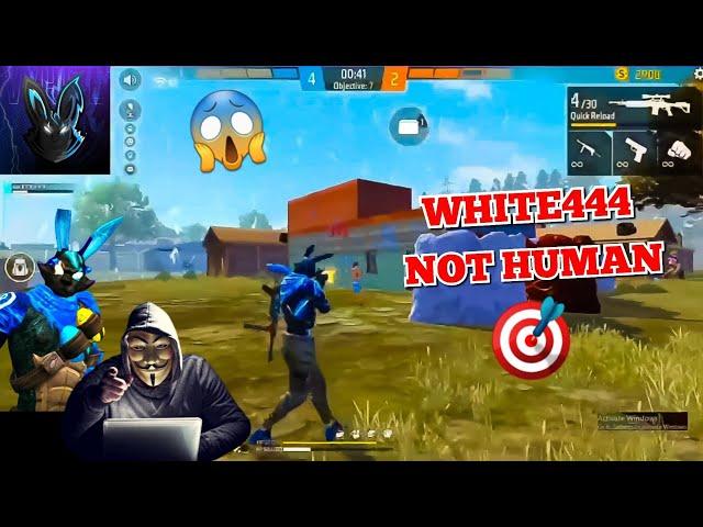 WHITE444 Not Hacker  Testing  Insane Mode  FreeFire Controversy 