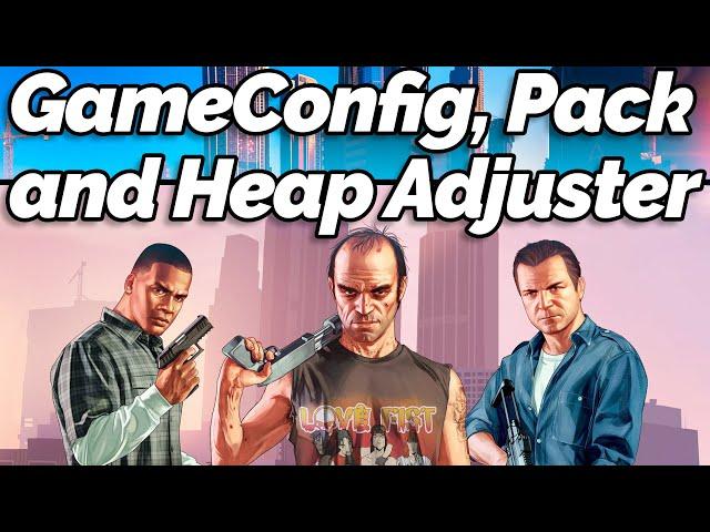 How to Install Gameconfig, PackFile Limit Adjuster and Heap Adjuster for GTA 5 (GTA Gamer)