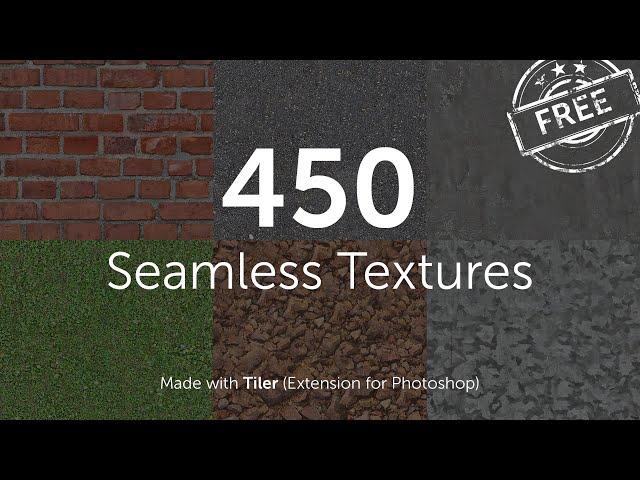 How To Download 450 Free Seamless Textures