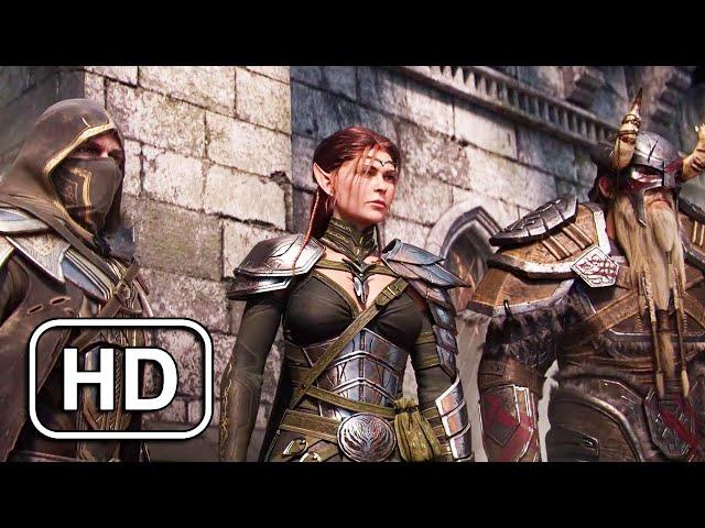 THE ELDER SCROLLS ONLINE - All Cinematics 2023 | Full Cinematic Movie