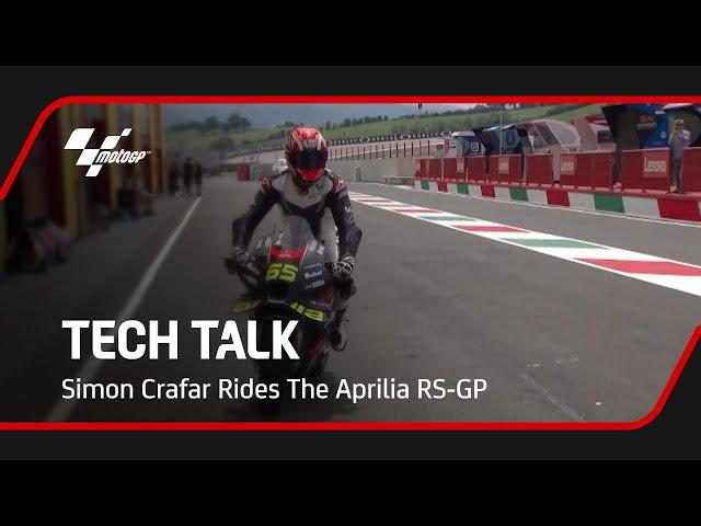 Riding the Aprilia RS-GP | Tech Talk with Simon Crafar