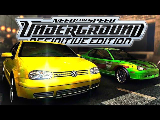 NFS Underground Remastered in 2020? (Definitive Edition Mod) | KuruHS