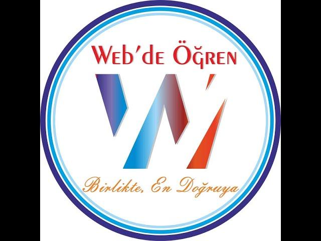 Web'de Öğren Tanıtım 1