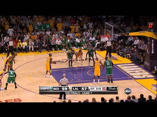 2010 NBA Finals - Boston vs Los Angeles - Game 7 Best Plays