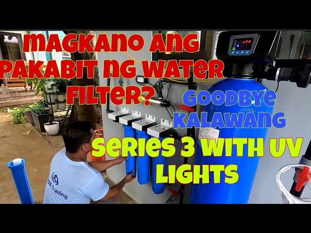 Water filter installation | Magkano inabot | Goodbye paninilaw ng tubig..